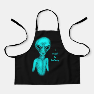 Alien , I want to believe Apron
