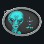 Alien , I want to believe Belt Buckle<br><div class="desc">Alien in black and green design,   Fantasy Art Pencil Drawing by Krisi ArtKSZP >>> More Products in Store Category >>> Alien >>>  Alien in black and green</div>