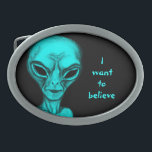 Alien , I want to believe Belt Buckle<br><div class="desc">Alien in black and green design,   Fantasy Art Pencil Drawing by Krisi ArtKSZP >>> More Products in Store Category >>> Alien >>>  Alien in black and green</div>