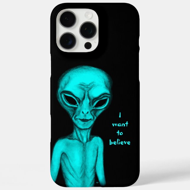 Alien , I want to believe Case-Mate iPhone Case (Back)