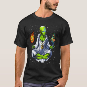 Alien Illuminati Conspiracy Theory All Seeing Eye T-Shirt