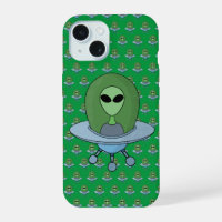 Alien in his little spaceship