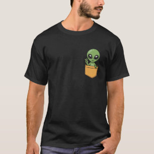 Alien in pocket viral trending  T-Shirt