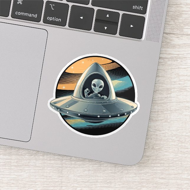 Alien in Spaceship  (Detail)