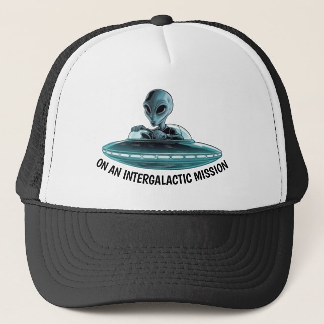 Alien in UFO Hat (Front)