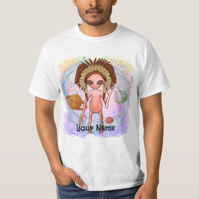 Alien Indian T-Shirt (Front)