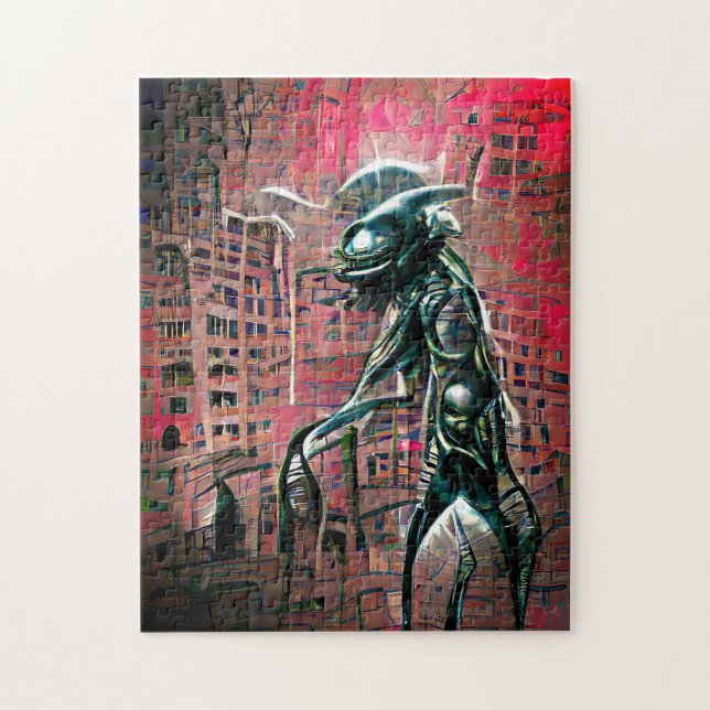 Alien Invasion Jigsaw Puzzle (Vertical)
