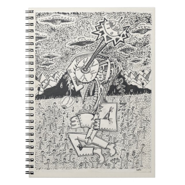 Alien Invasion, or, The Seeding Notebook (Front)