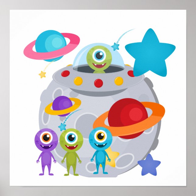 Alien Invasion Poster (Front)