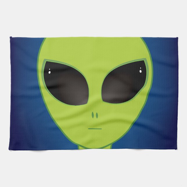 Alien Kitchen Towel (Horizontal)