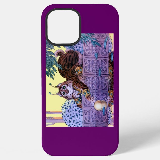 Alien Kitty iPhone 12 Case (Back)