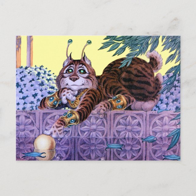 Alien Kitty Postcard (Front)