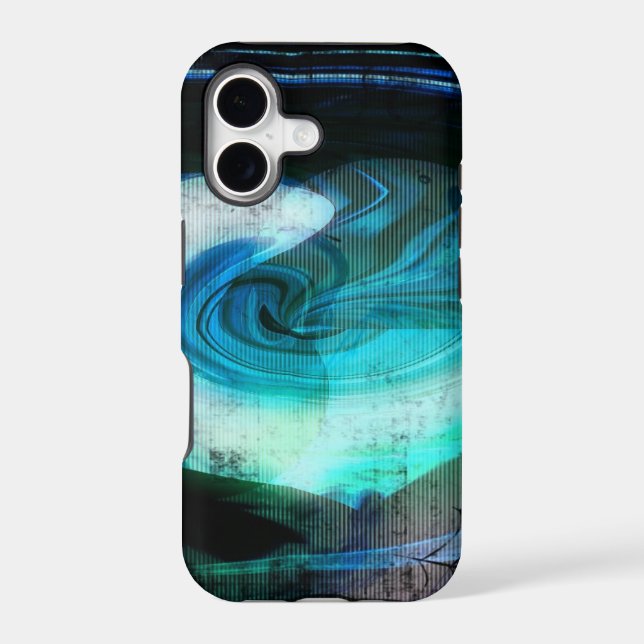 Alien Landscape Grunge iPhone 5 Case (Back)