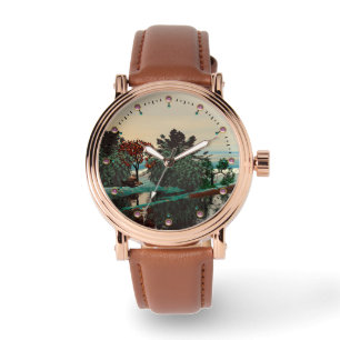 ALIEN LANDSCAPE,TREES,LAGOON HYPERION Sci Fi Watch