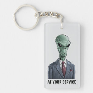 Alien Leader Keychain