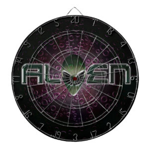 Alien logo Dartboard