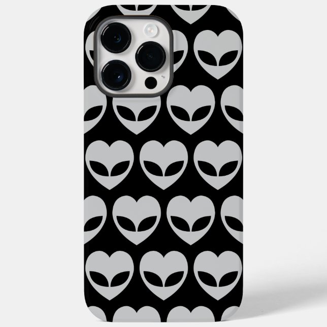 Alien Love Heart Case-Mate iPhone Case (Back)