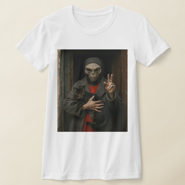 Alien Love T-Shirt (Laydown)
