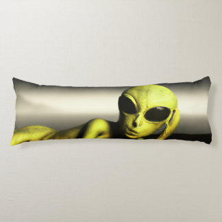 Alien lying down body pillow