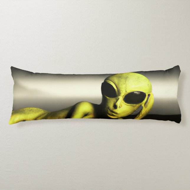 Alien lying down  body pillow (Front)