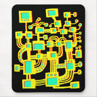 Alien Machine - Colour Mouse Pad