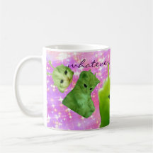 alien meme green kitten mug