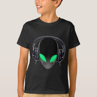 Alien Music Lover DJ - Smooth Cetacean T-Shirt