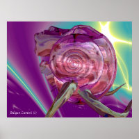ALIEN NEREIDE,NYMPH OF WATER ,PINK SEASHELL Sci-Fi