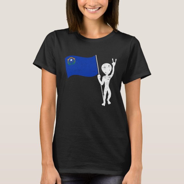 Alien  Nevada Alien Tee Area 51 Alien (Front)