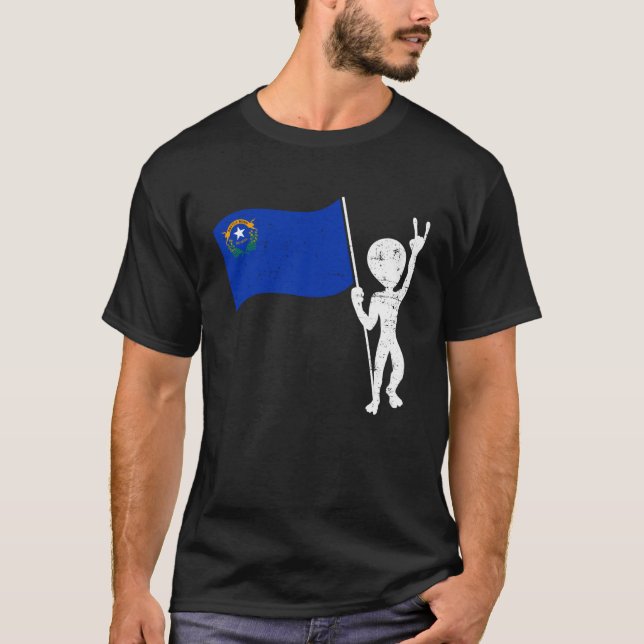 Alien  Nevada Alien Tee Area 51 Alien (Front)