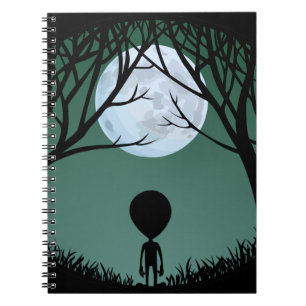 Alien Notebook Cute ET Journals Alien Books