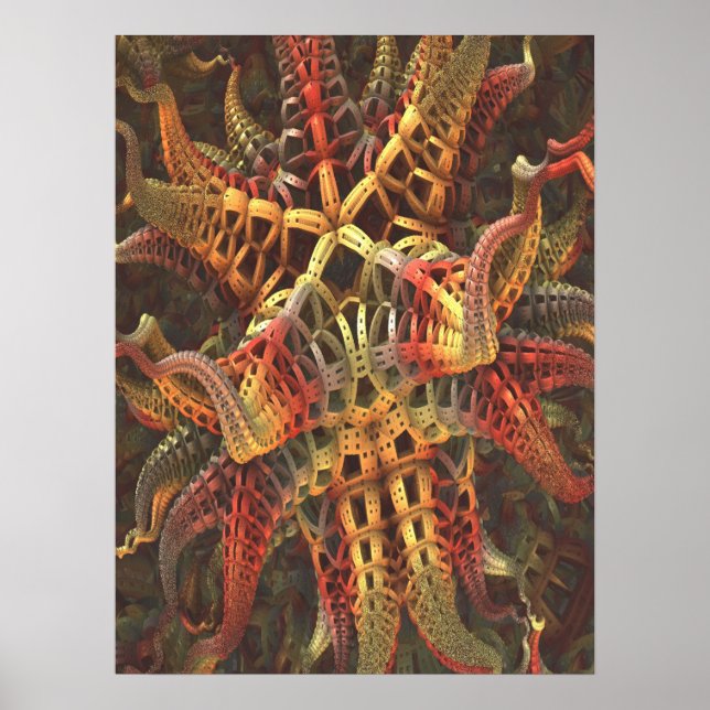 Alien Octopus Poster (Front)