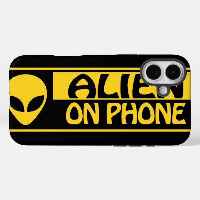 ALIEN ON PHONE Samsung Galaxy Case-Mate iPhone Case (Back (Horizontal))