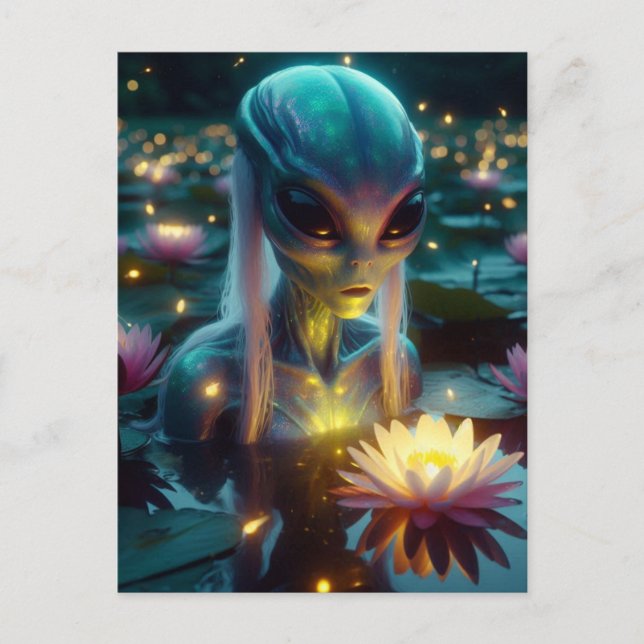 Alien Ophelia Postcard (Front)