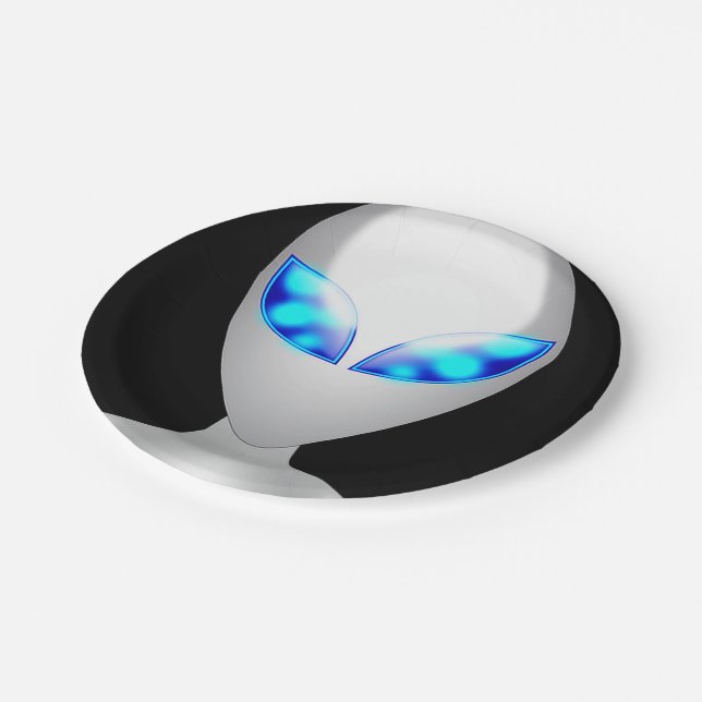 Alien Paper Plates (Angled)