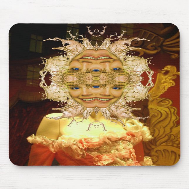 Alien Party Mouse Pad (Front)