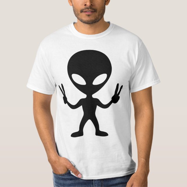 alien peace T-Shirt (Front)