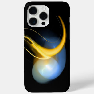 ALIEN PEARL Blue White Yellow Black iPhone 15 Pro Max Case