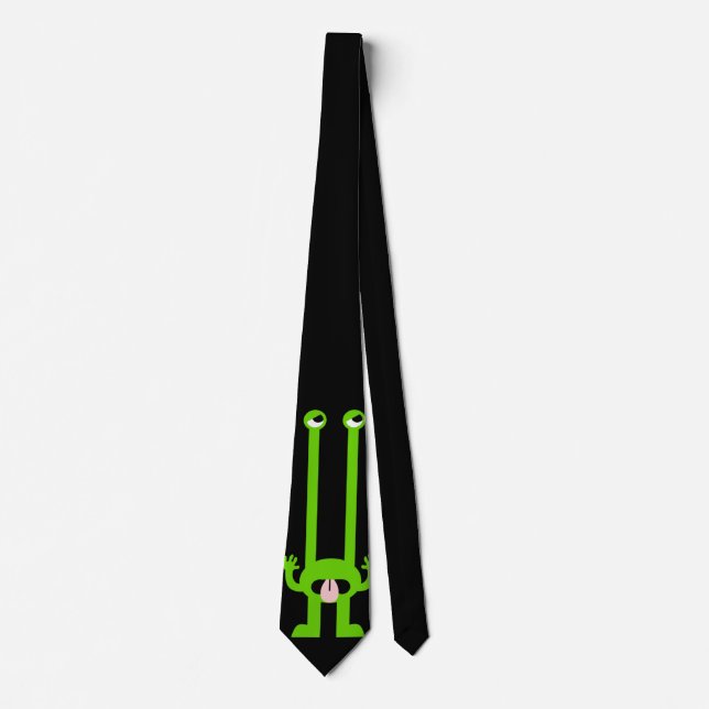 Alien Peekaboo Tie (Front)