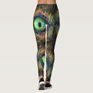 Alien peephole leggings
