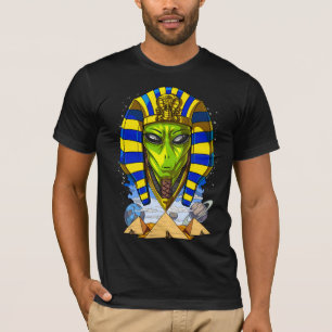 Alien Pharaoh Egypt Tutankhamun Ancient Annunaki T-Shirt