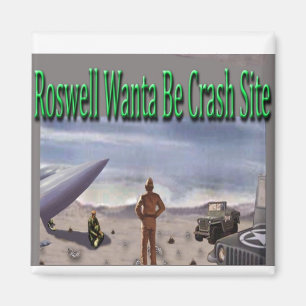 alien photo new copy magnet