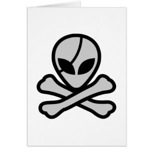 Alien Pirate Card