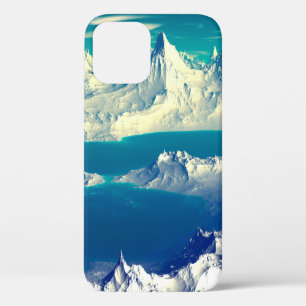 Alien Planet - 3D ed Computer Artwork. Rocks and s iPhone 12 Case