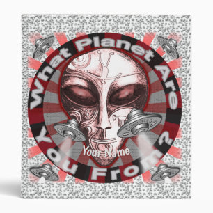 Alien Planet custom name  binder