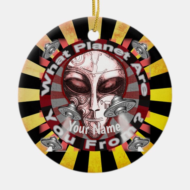 Alien Planet ornament (Front)