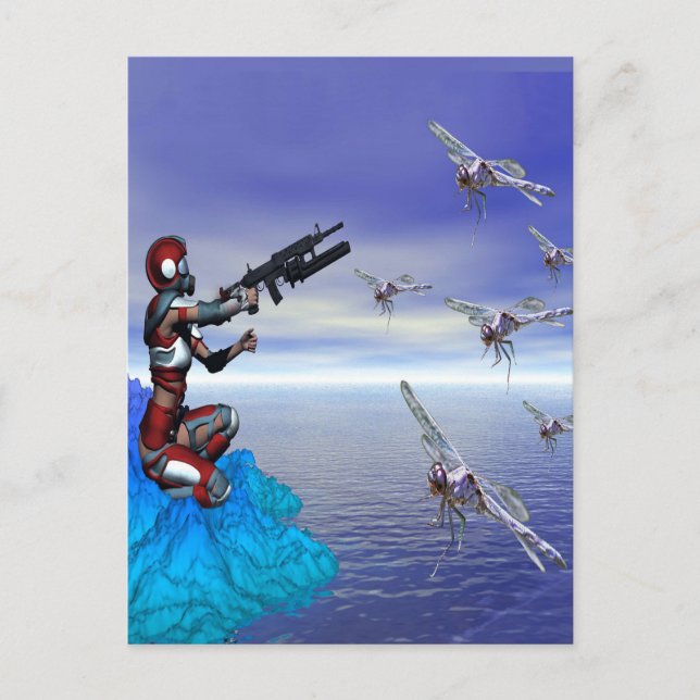 Alien Planet Postcard (Front)