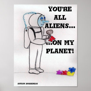 Alien Planet Poster