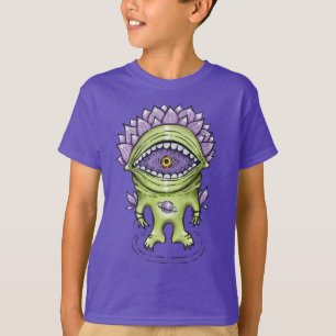 Alien Plant Character – Weird Astronaut Creature T-Shirt