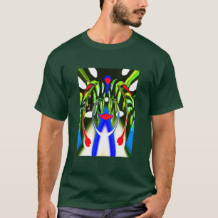 Alien plant life form funky T-Shirt